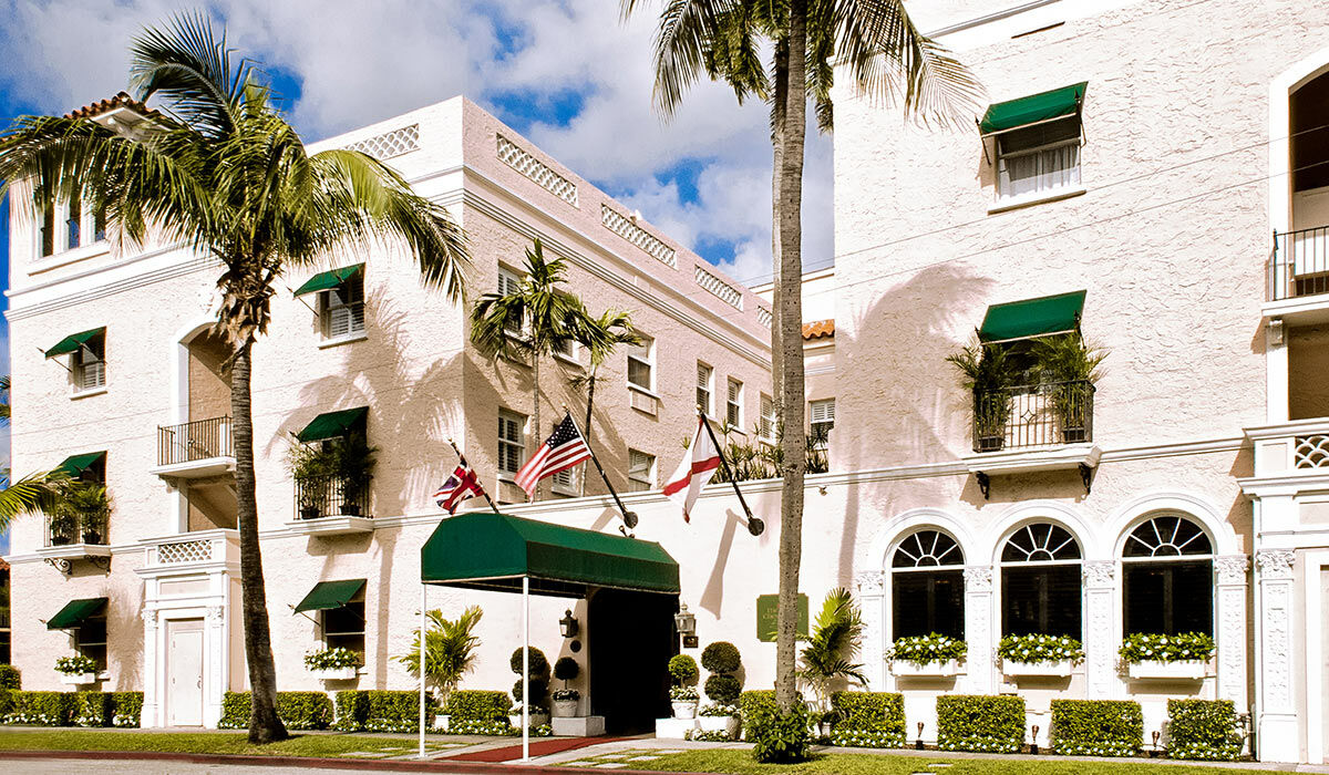 The Chesterfield Hotel Palm Beach Exterior foto